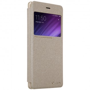 Чехол книжка Nillkin Sparkle Leather XIAOMI RedMi 4 Gold SP-LC REDMI4